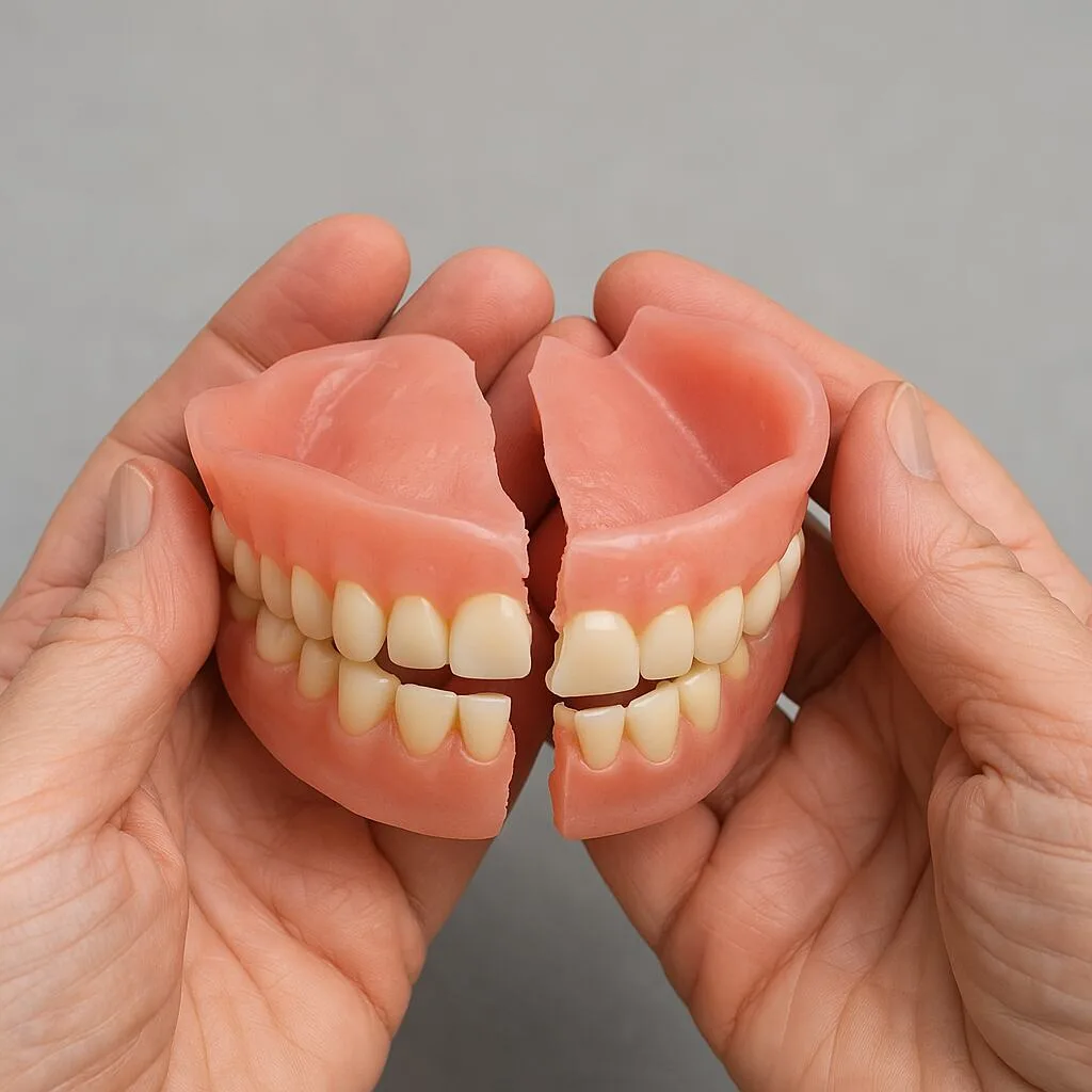broken dentures sunshine coast